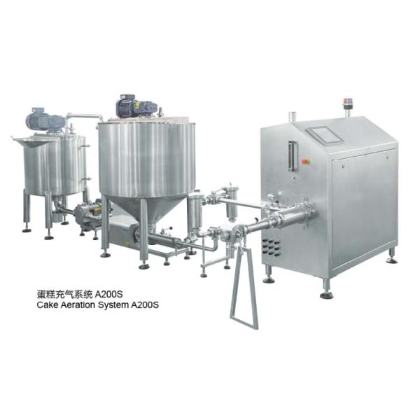 ABB Motor 220V Cream Injection Automatic Cake Production Line