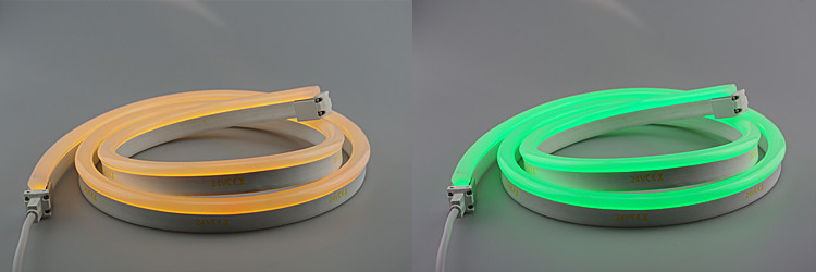 Waterproof LED Neon Flex Light RGB Flexible LED Strip Lights With PWM Controller