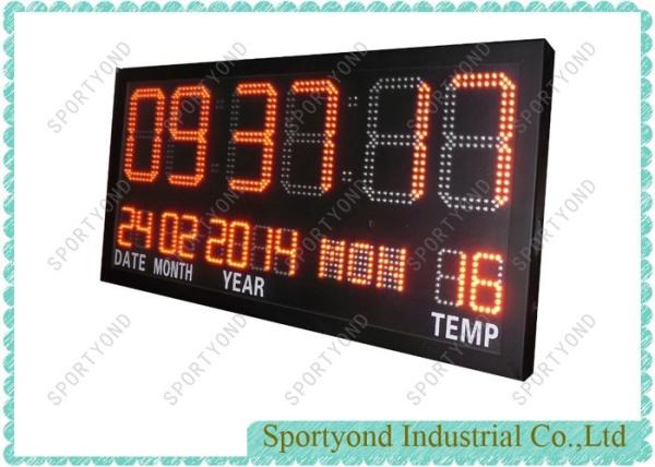 Quality Electronic clock board with temperature led display for sale