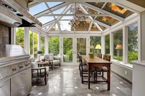 Buy cheap PVDF AS2208 2.5mm Glass Room To Let In Sunlight product