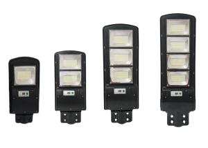 China 2000lm IP65 Solar Led Street Lights Remote Sensor Controlled For Garden on sale