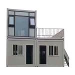 Quick Assembly Expandable Container House 2 Storey Prefabricated 20ft