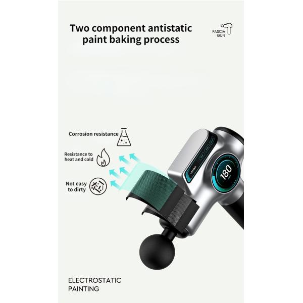 Percussion Fascia Massager Gun Electric Vibrating Body Deep Tissue Muscle Massage Gun