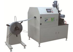 Diamond Mesh width 109mm Spiral Rolling Air Filter Making Machine