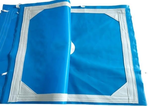 Quality Blue Color PP Polypropylene Multifilament Filter Fabric Vertical Filter Press Mesh Cloth for sale