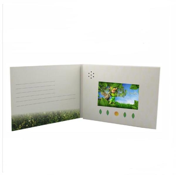 Quality Automatic Electronic LCD Video Greeting Cards USB Port 80-90 Mins Running Time for sale