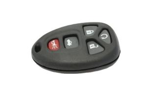 Buy cheap Buick Enclave 5-button Remote Key Casing , Buick Key Fob Shell Replacement product