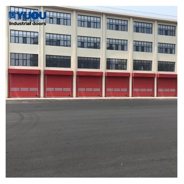 Modern Rapid High Speed Roller Shutter Door Auto 380V Eco Friendly IP55 8m Width