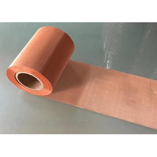 Rustproof Pure Copper Woven Wire Mesh Screen High Electrical Conductivity