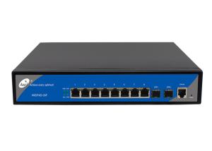 32Gbps 8 Port SFP Fiber Switch , 8 Port Gigabit Switch With SFP Slots