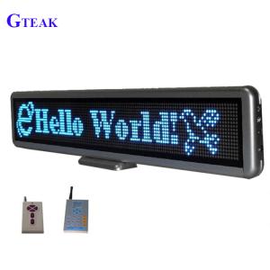 Epistar LED Chip Semi-outdoor Remote Control Car LED Display Screen Message Board for B2B Distribution