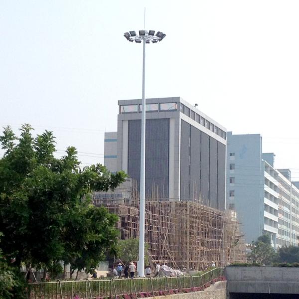 35m 45m Height Galvanized Street Lighting Pole Light Post