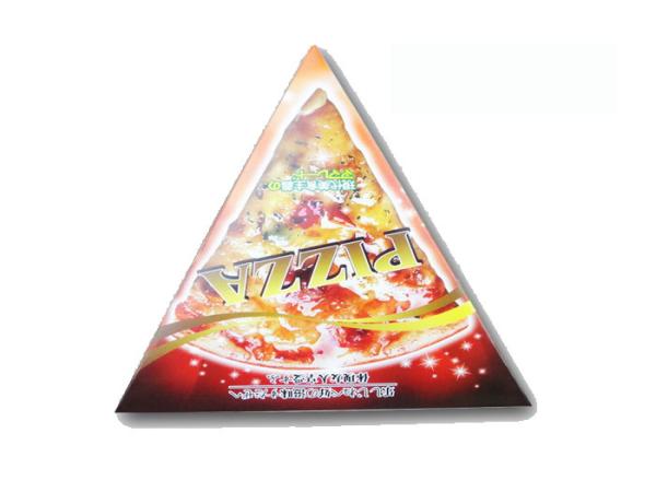 Quality Triangle Pizza Box Printing Supplier Custom Logo Printed Corrugated  Material Carton Pizza Slice Paper Packing Box for sale
