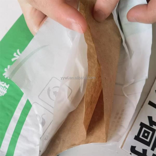 3ply Paper 1ply Film Cement Packaging Bags with External Sonic Seal Valve Custom Order Capacity 20kg/Custom Capacity
