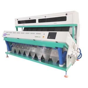 LED Light Source 8 Chutes CCD Peanut Grain Color Sorter