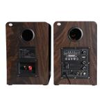 6 Ohms Wireless Active Bookshelf Speaker Stereo 100W Power Output