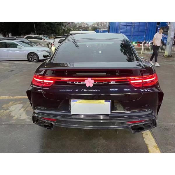 MSY Panamera 971 Body Kit Red Carbon Fiber Replace Front Bumper Spoiler Widebody Kit