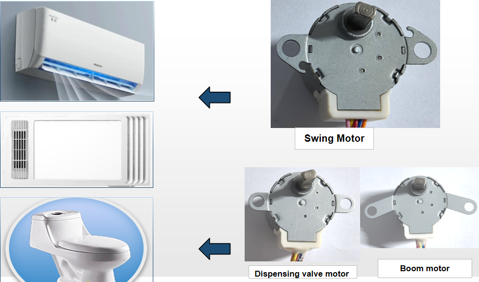 12V 24V 5V DC Mini Small Micro Permanent Magnet Stepper Motor with Gearbox