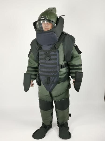 Quality Bulletproof Mask V50 is 744m/s，  EOD Bomb Suit for sale
