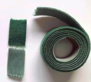Buy cheap Green Velcro Hook And Loop Easy Tearable Polyester Nylon Mixed Adhesive Magic Tape product