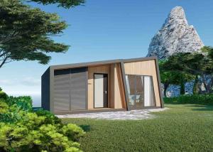 Buy cheap Art Villa Prefab Modular House , Waterproof Thailand Resort Beach House product