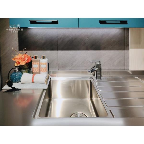Sea Blue Laundry Room Vanity Cabinet With Multiple Storage Solution