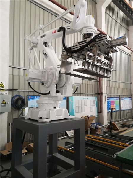 Quality 9KW Automatic Palletizing System , Cartons Packing Automated Palletizing Solutions for sale