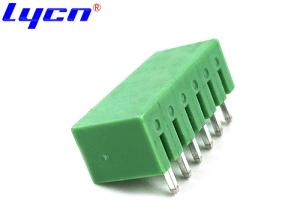 China 3.50mm Pitch Pluggable PCB Terminal Block Connector Male Without Ear on sale