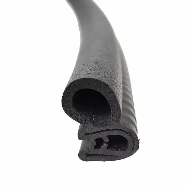 65±5 Hardness Foam EPDM Rubber Strip Seal for Bottom Edge of Customized Weather Glass