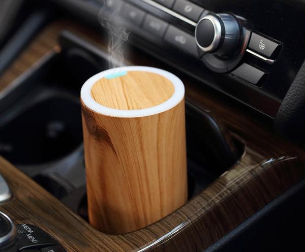 Quality 50ml Ultrasonic Wood Grain Aromatherapy Diffuser for sale