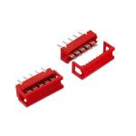 Functional 1.27mm Micro Match Connector Plug IDC Type For Assembly Cable