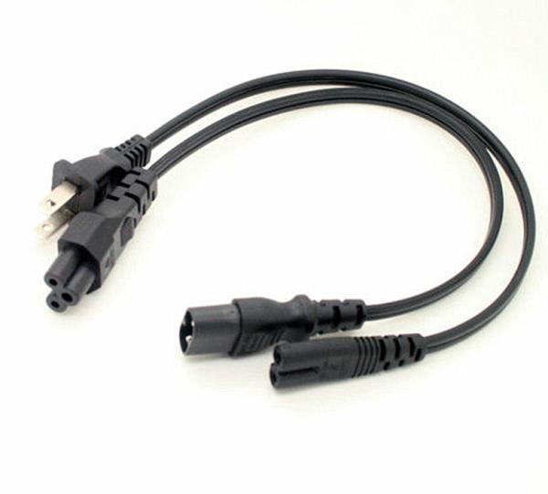 Quality USB Type 2 in 1 short 1ft power cord for digital camera & notebook, new for sale