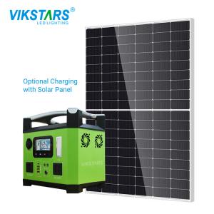 Buy cheap Mobile 1000w Home Energy Storage System Portable Power Supply With Solar Panel product