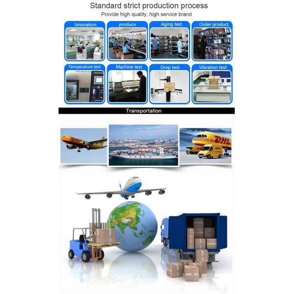 Face Recognition 8 Inch 450 Cd/M2 Touch Screen Kiosks