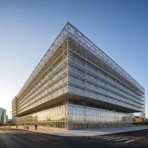 China Good Toughness Steel Structure Office Building Metallic Materials on sale