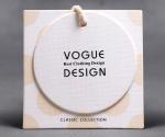 800gsm Square Printed Hang Tags With Linen Patterns High End Produced