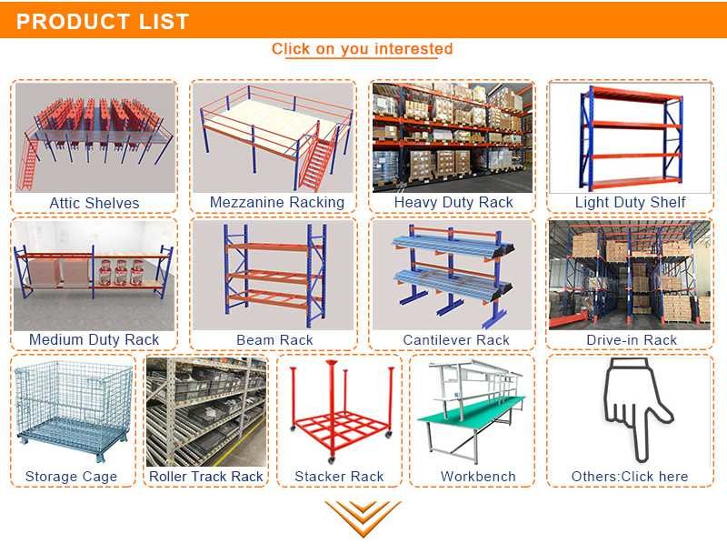 ISO9001 Structural Mezzanines Rack 2.5T Store Racking System For Furniture