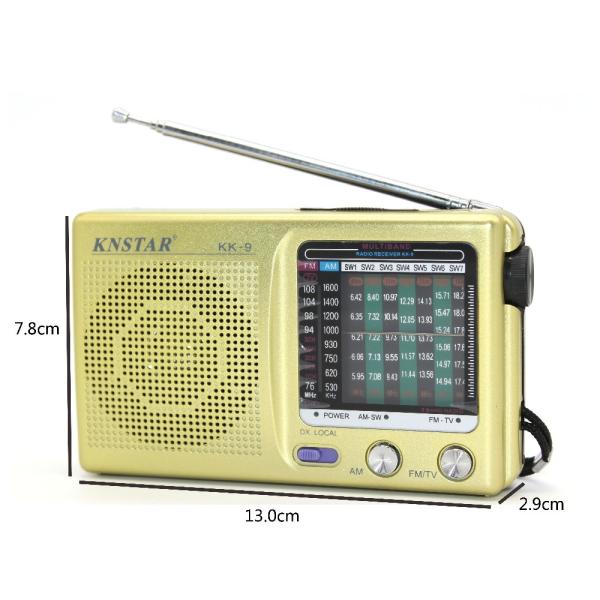 Versatile Portable Clock Radio with Easy to Read Display and Rich Sound