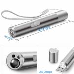 Multifunctional 7 in 1 cat laser pointer toy USB interactive cat laser toy Led
