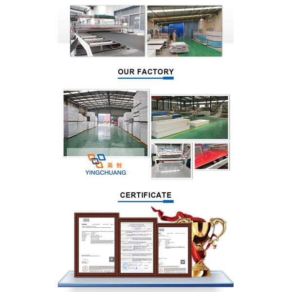 4x8ft Transparent rigid pvc sheet