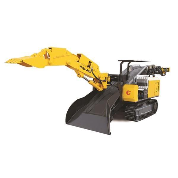 Quality Hydraulic Rock Mucking Crawler Loader With High Pressure Spraying Device for sale