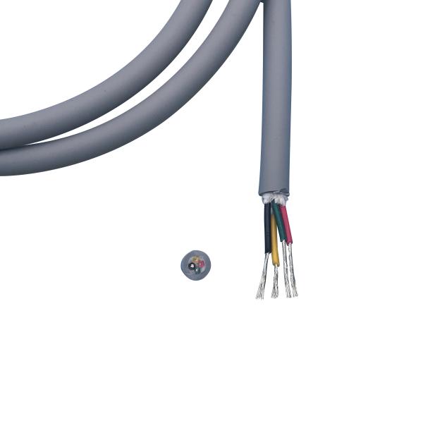 Quality ROHS 500V 4 Core Shielded Cable Flame Retardant Temperature Resistance for sale