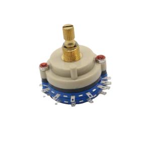 Buy cheap High Precision Continuous Rotary Switch 100ohm Multi Pole Rotary Switch product