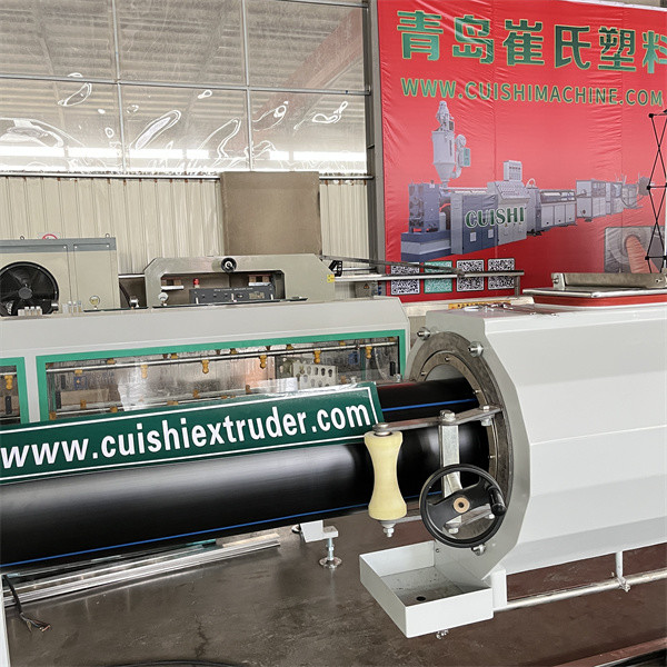 30m/min Single Screw Extruder Machine HDPE PPR Pipe Production Line Line Drip Tape Machine