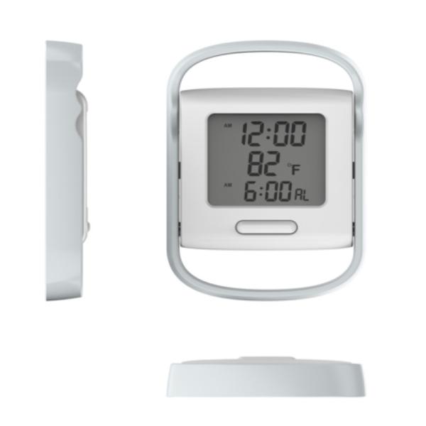Multifunctional Phone Holder Led Display Clock With Temperature And Electronic