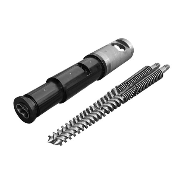 OEM Custom Bimetallic Nitriding Parallel Twin Screw Barrel for Twin-Screw Extruder Machine