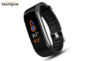 Buy cheap Temperature Monitoring Smart Functional Bracelet Health Data Step Number For Family product