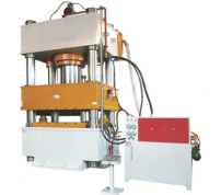 Plc Transmission Technology Hydraulic Press 380V Three Beam And Four Column
