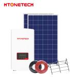 Htonetech Solar Panel On Grid System Single Phase / Three Phase Inverter