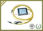 1 To 2 Way 4 Way 8 Way Fiber Optical Splitter Dual Window With FC UPC Connector